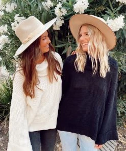 Show Me Your Mumu New Mu Hicks Sweater ~ Cream Waffle Knit