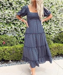 Show Me Your Mumu New Mu Linds Midi Dress ~ Red White And Mu