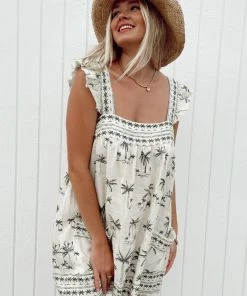 Show Me Your Mumu Suns Out Mini Dress ~ Ocean Drive Palm