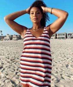 Show Me Your Mumu Teeny Dress ~ Patriot Stripe Knit Dresses 11 Show Me Your Mumu Teeny Dress ~ Patriot Stripe Knit Dresses