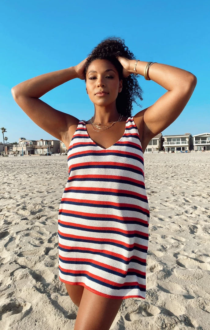 Show Me Your Mumu Teeny Dress ~ Patriot Stripe Knit Dresses 7 Show Me Your Mumu Teeny Dress ~ Patriot Stripe Knit Dresses