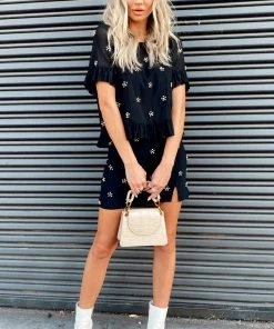 Show Me Your Mumu Jeri Top ~ Flashy Flowers