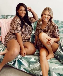 Show Me Your Mumu Slumber PJ Set ~ Wild Cheetah New Mu