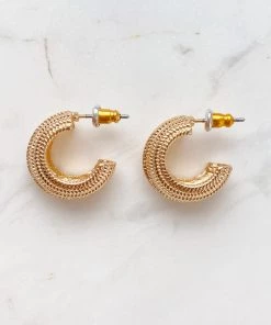 Show Me Your Mumu Charlee Hoop Set ~ Gold New Mu 11 Show Me Your Mumu Charlee Hoop Set ~ Gold New Mu