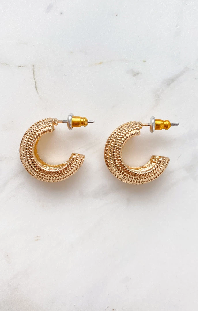 Show Me Your Mumu Charlee Hoop Set ~ Gold New Mu 7 Show Me Your Mumu Charlee Hoop Set ~ Gold New Mu