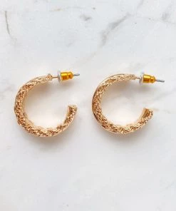 Show Me Your Mumu Charlee Hoop Set ~ Gold New Mu 9 Show Me Your Mumu Charlee Hoop Set ~ Gold New Mu