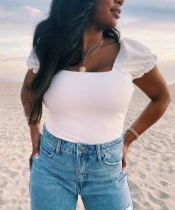 Show Me Your Mumu Baker Bodysuit ~ Bone Stretch