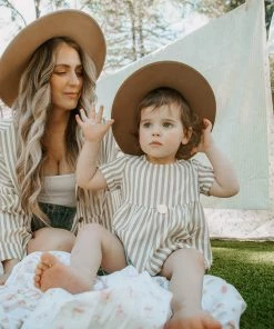 Show Me Your Mumu Gemma Tunic ~ Beige Everyday Stripe