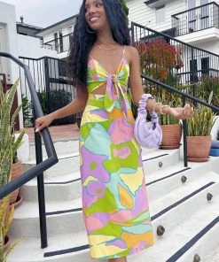 Show Me Your Mumu Moby Tie Maxi ~ Summer Sorbet