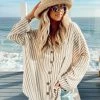 Show Me Your Mumu New Mu Lorolie Tunic ~ Beige Everyday Stripe
