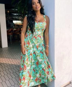 Show Me Your Mumu New Mu Prim Dress ~ Spicy Peppers