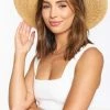 Show Me Your Mumu Joanie Wide Brim Straw Hat ~ Natural Accessories