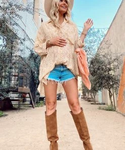 Show Me Your Mumu Johns Button Down Shirt ~ Desert Snake