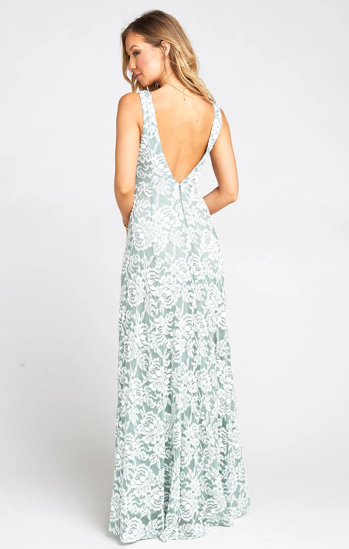 Show Me Your Mumu Dresses Jenn Maxi Dress ~ Lovers Lace Silver Sage 5 Show Me Your Mumu Dresses Jenn Maxi Dress ~ Lovers Lace Silver Sage