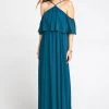 Show Me Your Mumu Rebecca Ruffle Maxi Dress ~ Deep Jade Chiffon Bridesmaids Dresses 1 Show Me Your Mumu Rebecca Ruffle Maxi Dress ~ Deep Jade Chiffon Bridesmaids Dresses