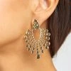 Show Me Your Mumu Accessories Kahlo Sunburst Earrings ~ Gold