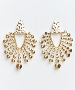 Show Me Your Mumu Accessories Kahlo Sunburst Earrings ~ Gold