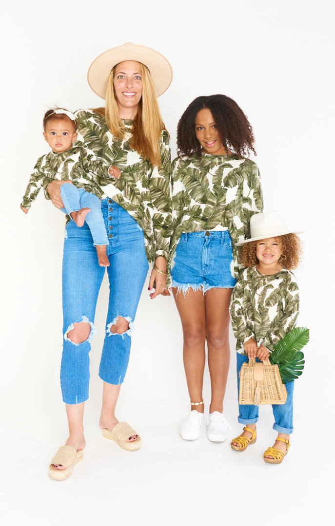 Show Me Your Mumu Clothes Mini Arroyo Sweater ~ Green Majestic Palm Knit 4 Show Me Your Mumu Clothes Mini Arroyo Sweater ~ Green Majestic Palm Knit