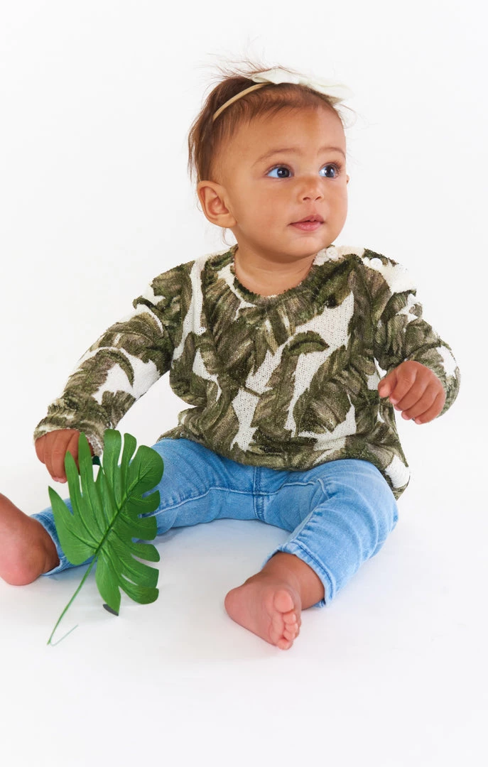 Show Me Your Mumu Clothes Mini Arroyo Sweater ~ Green Majestic Palm Knit 5 Show Me Your Mumu Clothes Mini Arroyo Sweater ~ Green Majestic Palm Knit