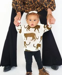 Show Me Your Mumu Mini Arroyo Sweater ~ Tossed Leopard Knit