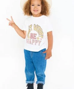 Show Me Your Mumu Clothes Wolfie Tee ~ Be Happy Graphic