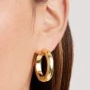 Show Me Your Mumu Gorjana Shawn Statement Earrings ~ Gold
