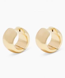 Show Me Your Mumu Gorjana Shawn Hoop Earrings ~ Gold New Mu