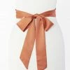 Show Me Your Mumu Bridesmaid Sash ~ Copper Luxe Satin Bridesmaids Dresses