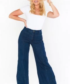 Show Me Your Mumu New Mu Ashbury Wide Leg ~ Thunder