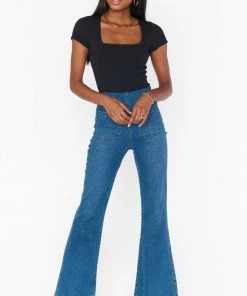 Show Me Your Mumu Farrah Pull On Flares ~ Deep End New Mu