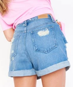 Show Me Your Mumu Raleigh Roll Up Shorts ~ Skyfall