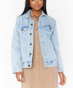 Show Me Your Mumu Dover Denim Jacket ~ Cloud Cover New Mu
