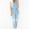 Show Me Your Mumu Oakland Overalls ~ Vintage Indigo 1 Show Me Your Mumu Oakland Overalls ~ Vintage Indigo
