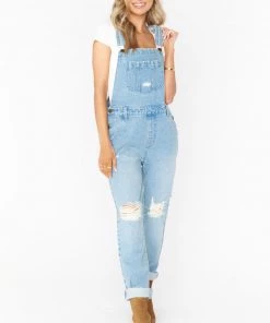 Show Me Your Mumu Oakland Overalls ~ Vintage Indigo