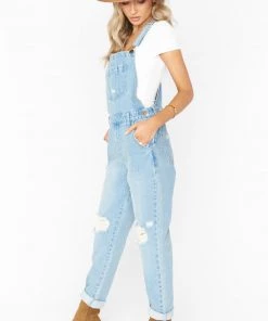 Show Me Your Mumu Oakland Overalls ~ Vintage Indigo