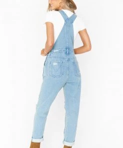 Show Me Your Mumu Oakland Overalls ~ Vintage Indigo