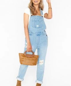 Show Me Your Mumu Oakland Overalls ~ Vintage Indigo