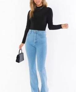 Show Me Your Mumu Nashville Slim Flare ~ Easy Indigo