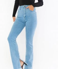 Show Me Your Mumu Nashville Slim Flare ~ Easy Indigo