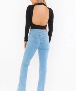 Show Me Your Mumu Nashville Slim Flare ~ Easy Indigo