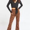 Show Me Your Mumu Cam Cam Zip Up Bells ~ Bronze Leopard Denim 1 Show Me Your Mumu Cam Cam Zip Up Bells ~ Bronze Leopard Denim