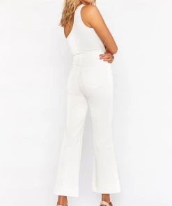 Show Me Your Mumu Cropped Farrah Trouser ~ Pearly White New Mu