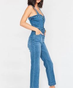 Show Me Your Mumu Acacia Jumpsuit ~ Freshwater Denim