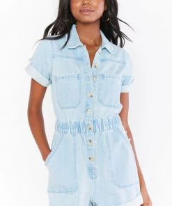 Show Me Your Mumu New Mu Cannon Romper ~ Dockside