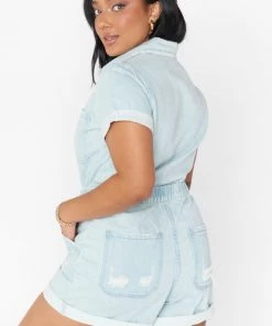 Show Me Your Mumu New Mu Cannon Romper ~ Dockside