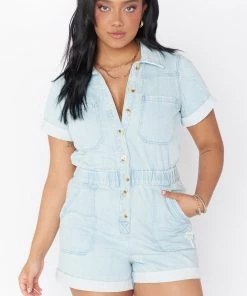 Show Me Your Mumu New Mu Cannon Romper ~ Dockside