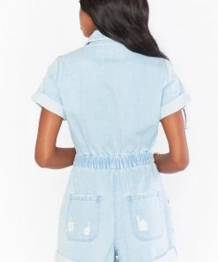 Show Me Your Mumu New Mu Cannon Romper ~ Dockside