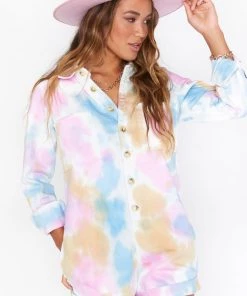 Show Me Your Mumu New Mu Tegan Jumper ~ Tropic Tie Dye