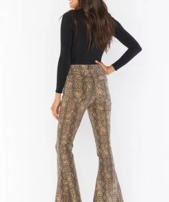 Show Me Your Mumu Berkeley Zip Up Bells ~ Queen Cobra Denim