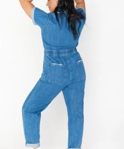 Show Me Your Mumu New Mu Cannon Jumpsuit ~ Endless Sea